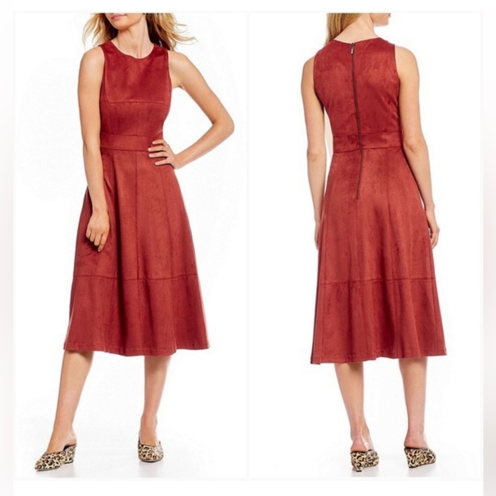 Antonio Melani Fiona Faux Suede Dress, Size 6